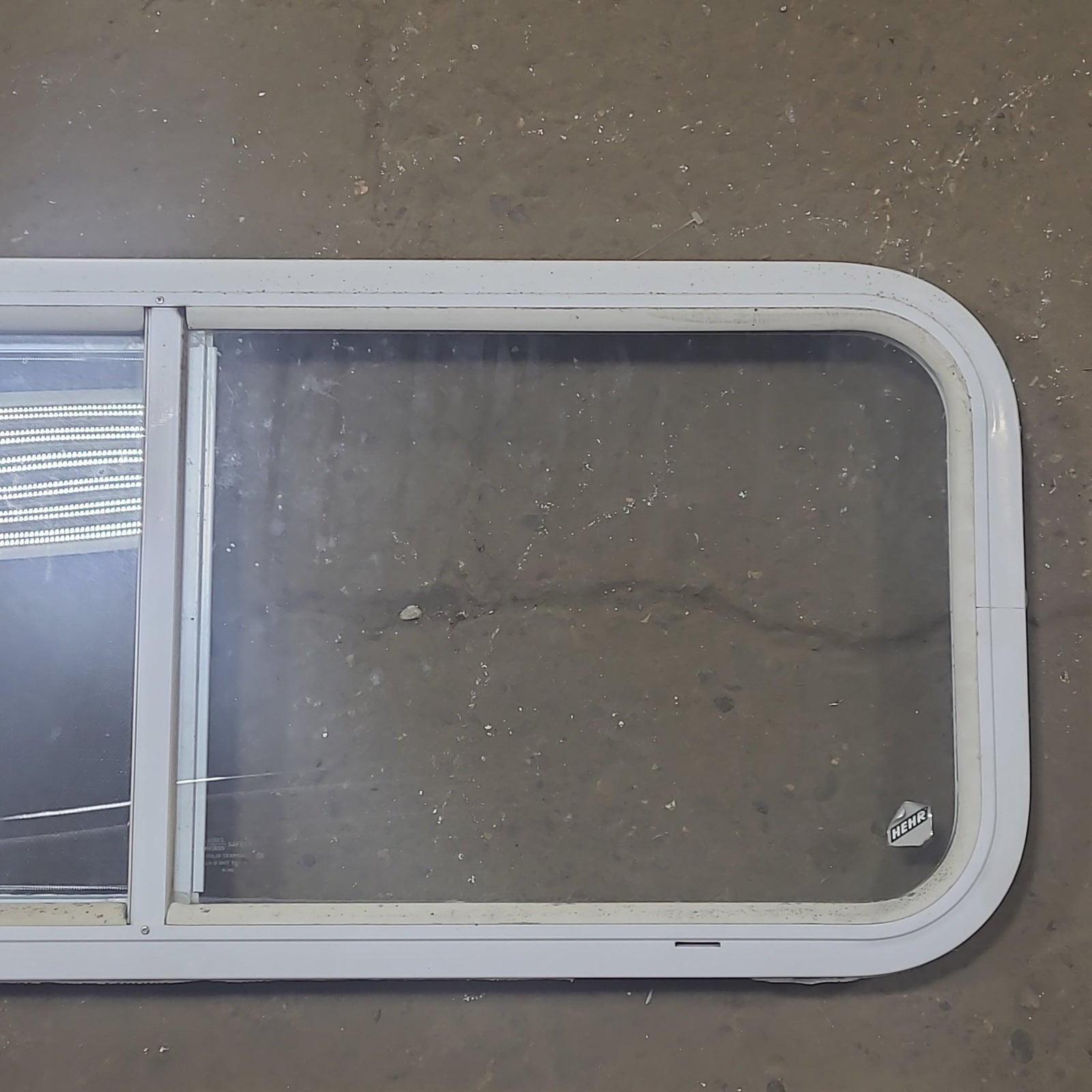 Used White Radius Opening Window : 36 1/4