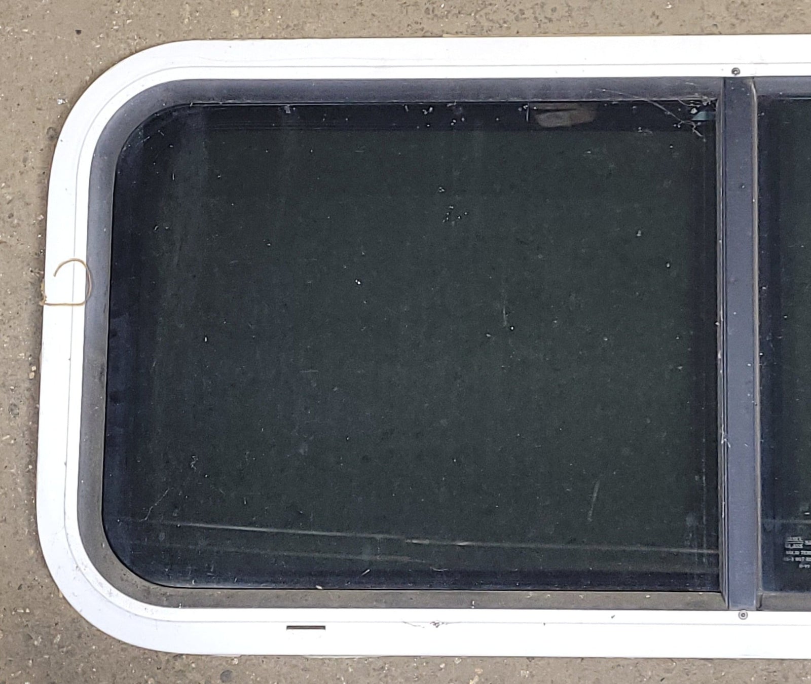 Used White Radius Opening Window : 36 1/4