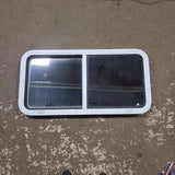 Used White Radius Opening Window : 36 1/4