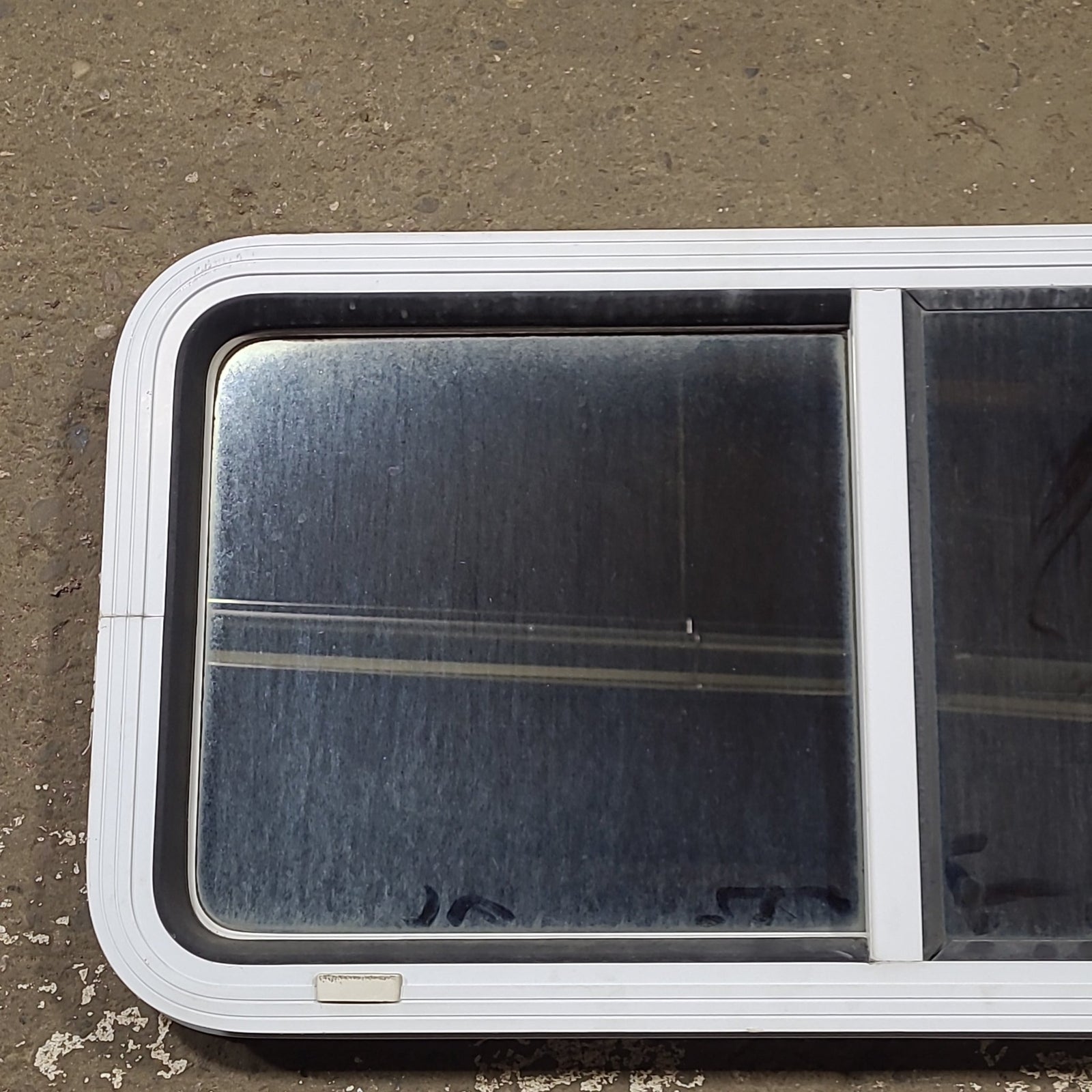 Used White Radius Opening Window : 36 1/4
