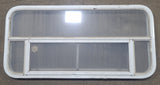 Used White Radius Opening Window : 45 1/2