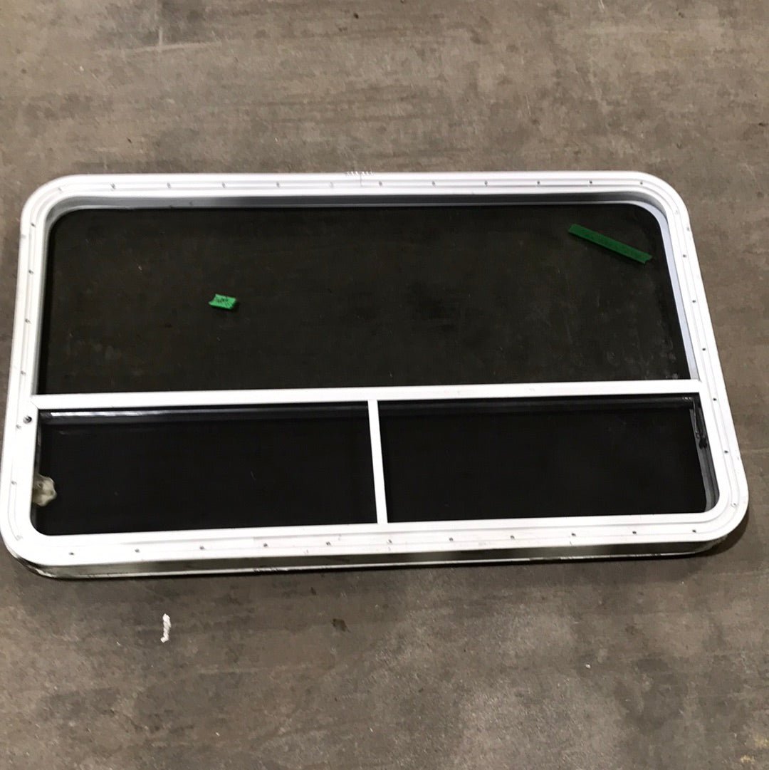 Used White Radius Opening Window : 47 1/4