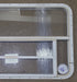 Used White Radius Opening Window : 47 3/4" W x 28 1/4" H x 1 5/8" D - Young Farts RV Parts