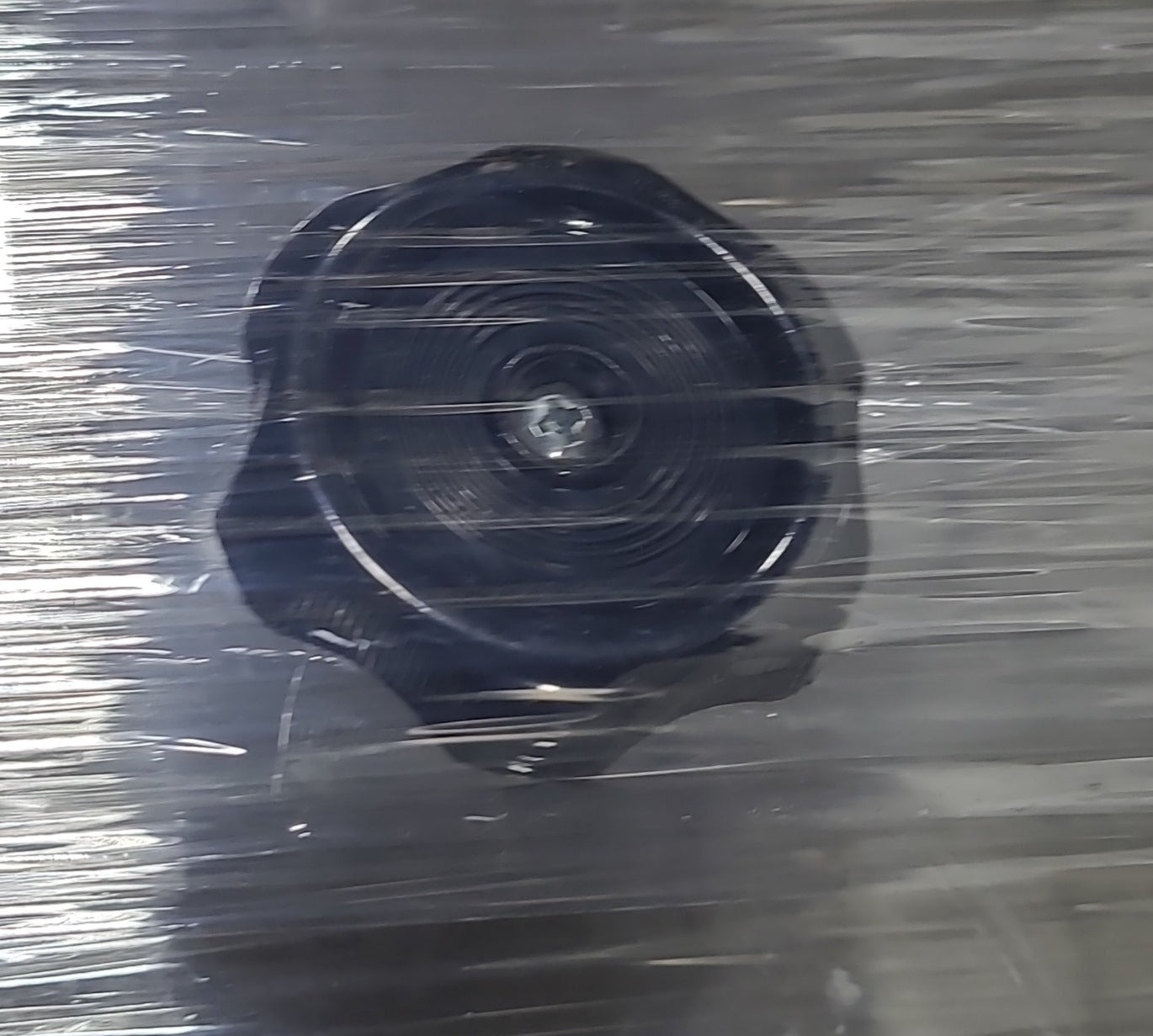 Used White Radius Opening Window : 47 3/4" W x 28 1/4" H x 1 5/8" D - Young Farts RV Parts