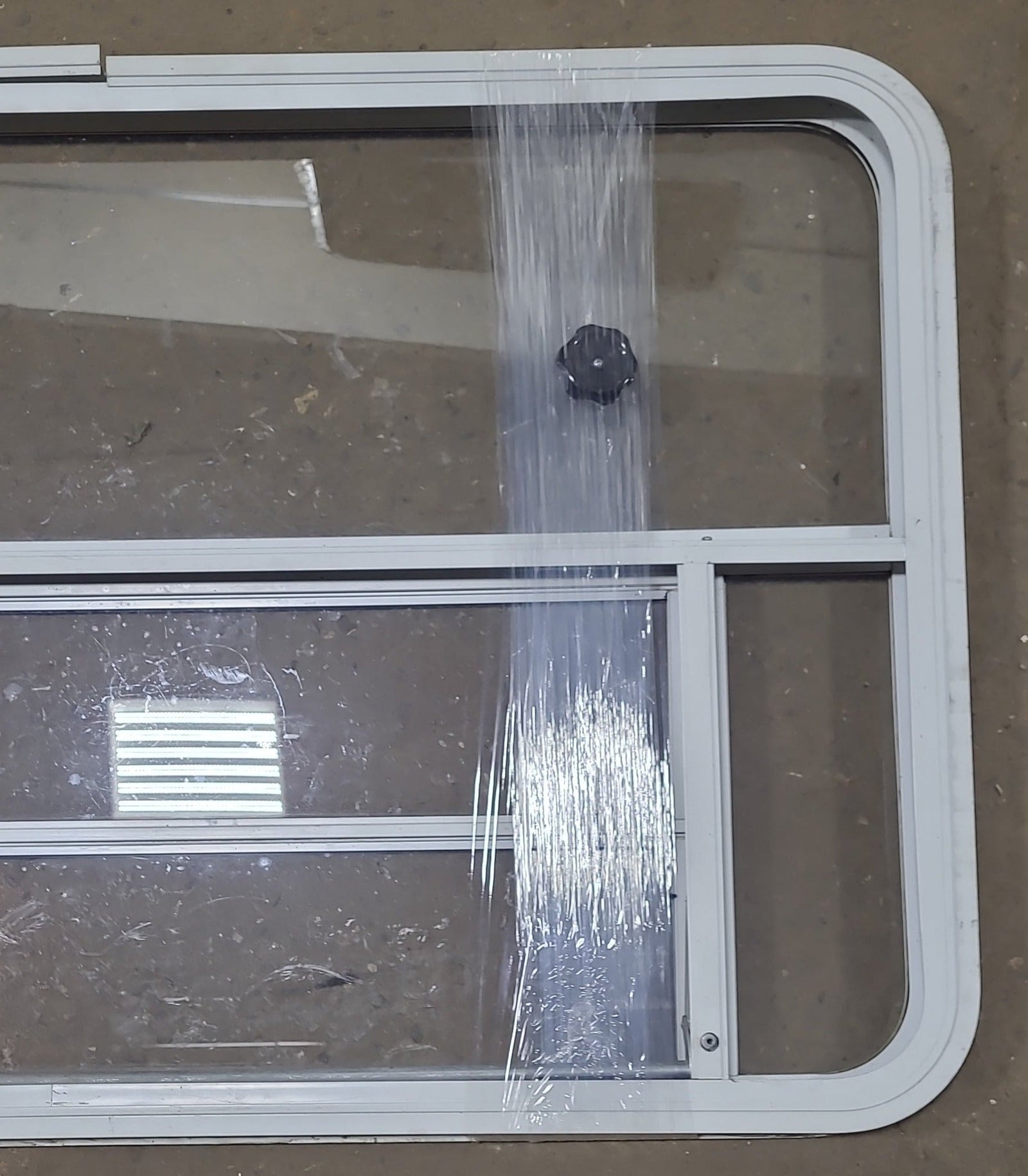 Used White Radius Opening Window : 47 3/4