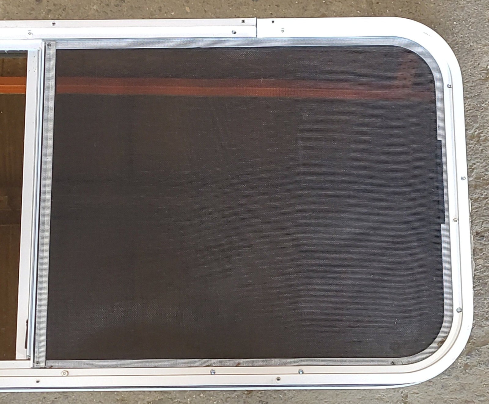 Used White Radius Opening Window : 48