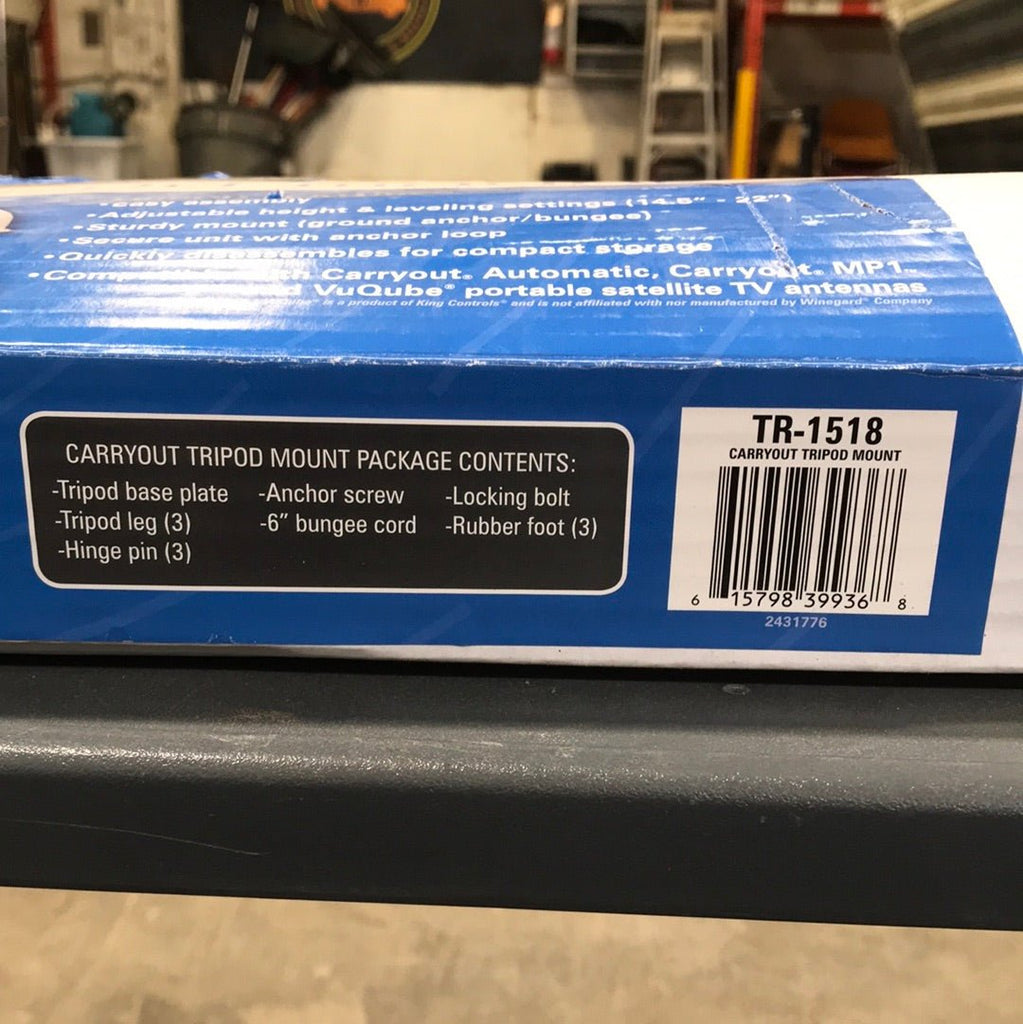 Used Winegard Carry-Out Tri-Pod Mount TR-1518 - Young Farts RV Parts