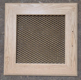 Used Wooden RV Interior Furnace Access Door 15 1/8