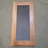 Used Wooden RV Interior Furnace Access Door 19 3/4