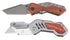 Utility Knife Performance Tool W9373 Foldable, Red hardwood And Anodized Aluminum Handle - Young Farts RV Parts