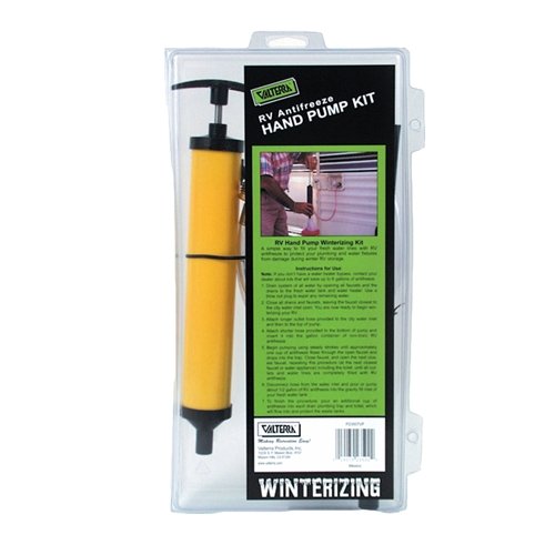 Valterra 09-2337 - Antifreeze Hand Pump with City Water Connection Hose for RV Winterizing - Young Farts RV Parts