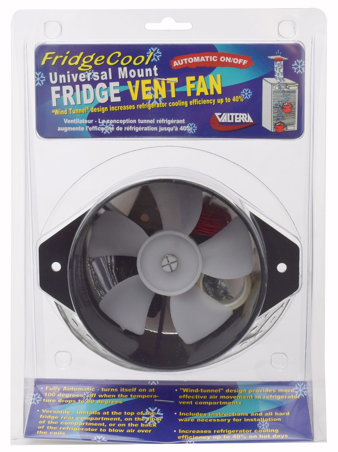 Valterra A10-2618VP Refrigerator Cooling Fan Assembly - Young Farts RV Parts