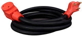 Valterra® A10-3015EH - Mighty Cord™ 15' Extension Power Cord with Standard Grip (30A Male x 30A Female)