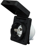 Valterra A10-30INBKVP Mighty Cord 30A Power Inlet, Black