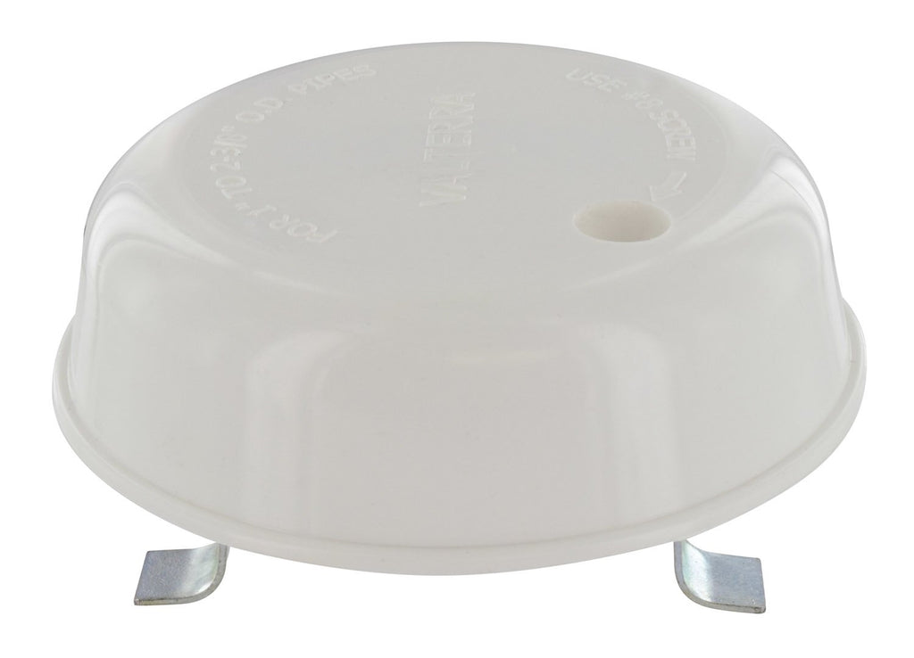 Valterra A10-3388VP - Universal Plumbing Vent Cap, 1" to 2-3/8", White, Carded - Young Farts RV Parts