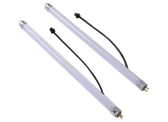 Valterra DG72612VP - T5 LED Light Bulb - 180 Degree - 520 Lumens - Cool White - 12" Long - Qty 2 - Young Farts RV Parts