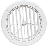 Valterra Heating/ Cooling Register - Round White - A10-3363VP