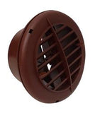 Valterra Heating/ Cooling Round Register With Louvers - A10-3352VP