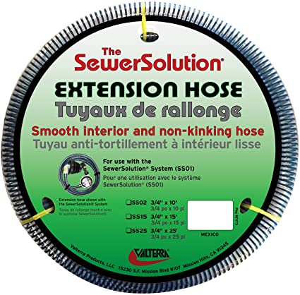 Valterra SS02 Green 10' Extension Hose - Young Farts RV Parts