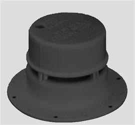 Ventline Sewer Vent For 1-1/2 Inch Pipe - Black Polyethylene - V2049-55 - Young Farts RV Parts