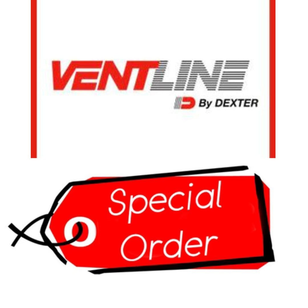 ventline/dex 445436 *SPECIAL ORDER* SCN HANDLE SMOKE POLYPROPYLENE - Young Farts RV Parts