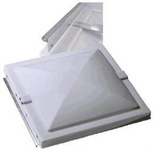 Load image into Gallery viewer, Ventmate 14&quot; x 14&quot; Roof Vent Lid for Prior 1995 (Old Style) Elixir with Pin Hinge White 63116 - Young Farts RV Parts