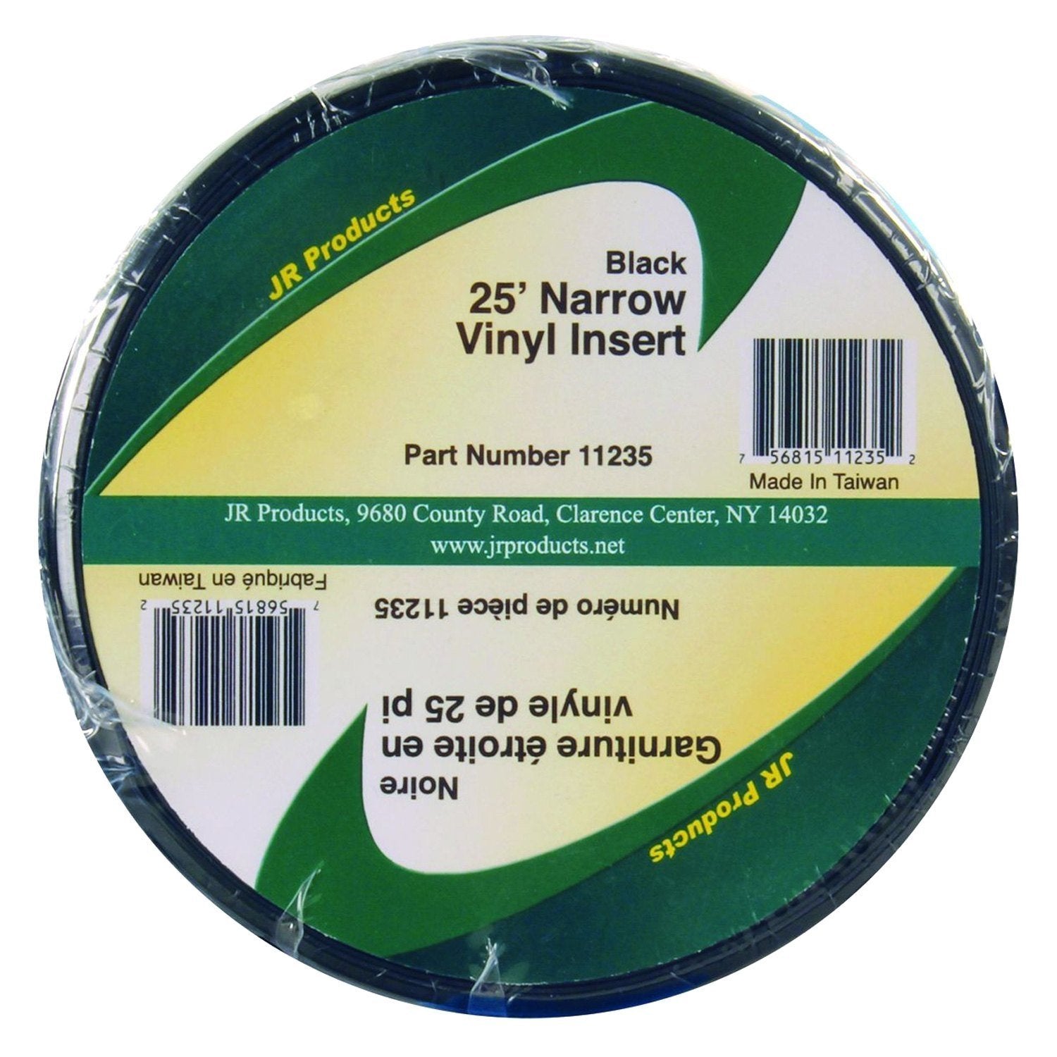 VINYL INSERT 3/4"x25' BLACK - Young Farts RV Parts