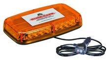 Load image into Gallery viewer, Warning Light Wolo MFG 3720M-A Sure Safe ®, 10-1/2&quot; Length x 6&quot; Width x 2-1/2&quot; Height, Mini Bar, Magnet Mount, LED, Amber Lens, 7 Light Patterns, 11 To 15 DC Volt - Young Farts RV Parts