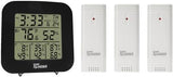 Weather Station Minder Research TM22250VP TempMinder ®, Used For Refrigerator/ Freezer/ Compartment/ Basement/ Heat Safety/ Exterior Monitoring And Humidity Alarms Monitoring, Digital, LCD Display