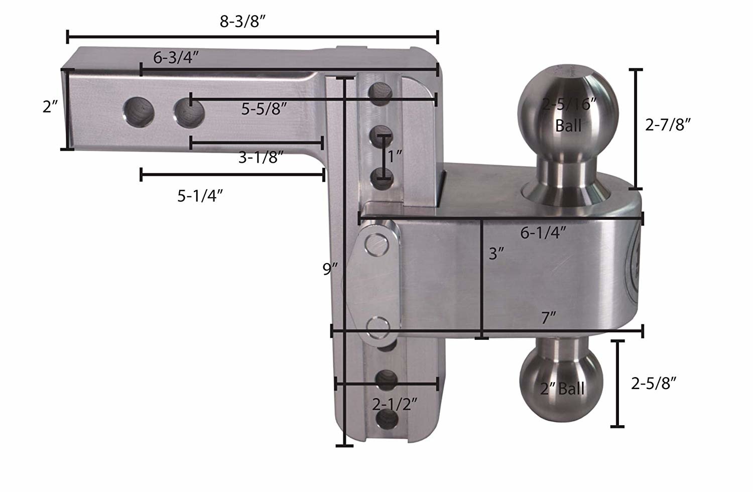 Weigh Safe CTB6-2 - Turnover Ball 6