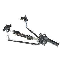 Weight Distribution Hitch Husky Towing 30849 Round Bar, 800 to 1200 Pound Tongue Weight, 12000 Pound Gross Trailer Weight, Includes 10