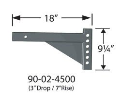 Weight Distribution Hitch Shank Equal-i-zer 90-02-4500 2