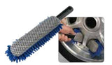 Wheel Brush Carrand 97373AS Grip Tech ™; Bend and Wash; 3D Mesh Scrubbing/Microfiber