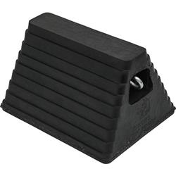 Wheel Chock Buyers Products WC6810L Black, Rubber, Single - Young Farts RV Parts