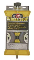 Wheel Chock Camco 44622 For Use With Tandem Tires, 26-30" Diameter Tires, Spacing of 3-1/2 to 5-1/2"es, Yellow, Hard Plastic - Young Farts RV Parts