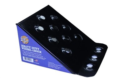Wheel Chock Heng's Industries 14089-2PK Black, Steel, 5" Height x 8" Width x 9" Depth - Young Farts RV Parts