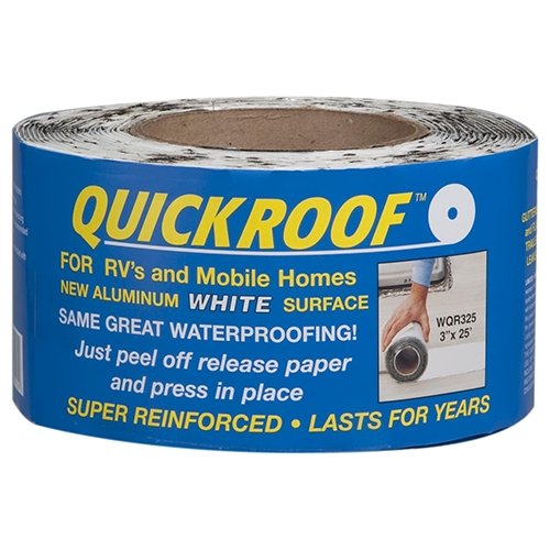 WHITE 3" X 25' QUICK ROOF - Young Farts RV Parts
