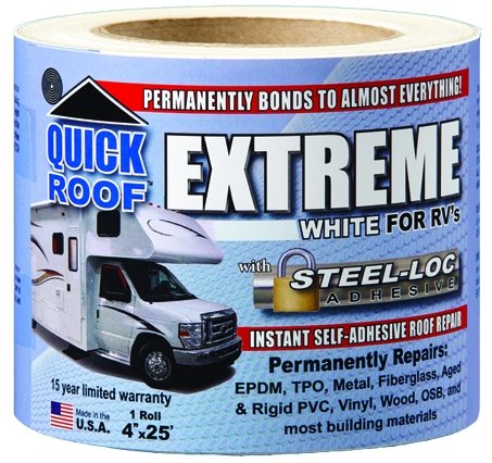 WHITE 4"X25' QUICK ROOF E - Young Farts RV Parts