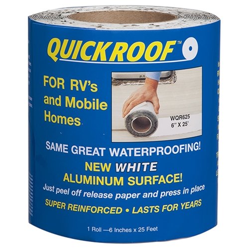 WHITE 6" X 25' QUICK ROOF - Young Farts RV Parts
