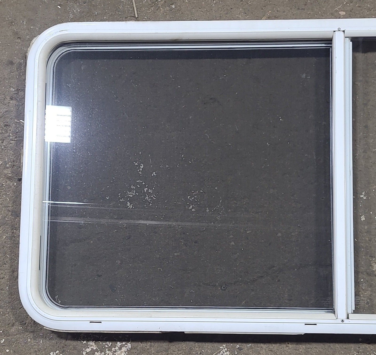 White Radius Opening Window : 53 1/4