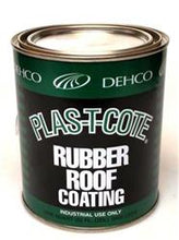 Load image into Gallery viewer, white | Roof Coating Heng&#39;s Industries 16-44128-4 Plas-T-Cote, For Rubber Roof, White, 1 Gallon - Young Farts RV Parts